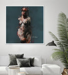 Emary by Jacques Clement on GIANT ART - beige nude