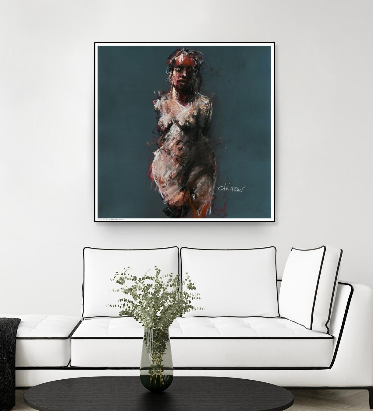 Emary by Jacques Clement on GIANT ART - beige nude