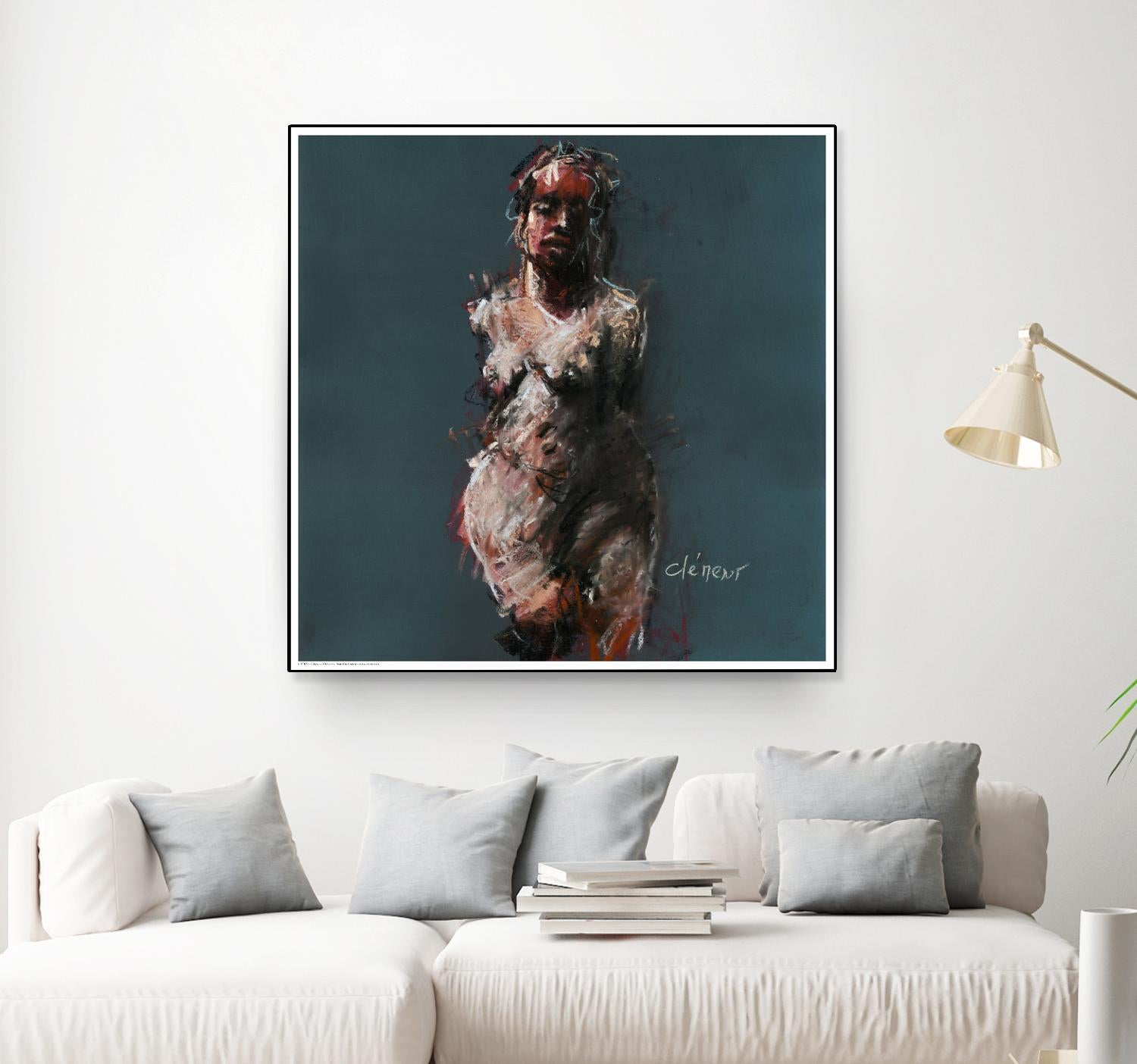 Emary by Jacques Clement on GIANT ART - beige nude