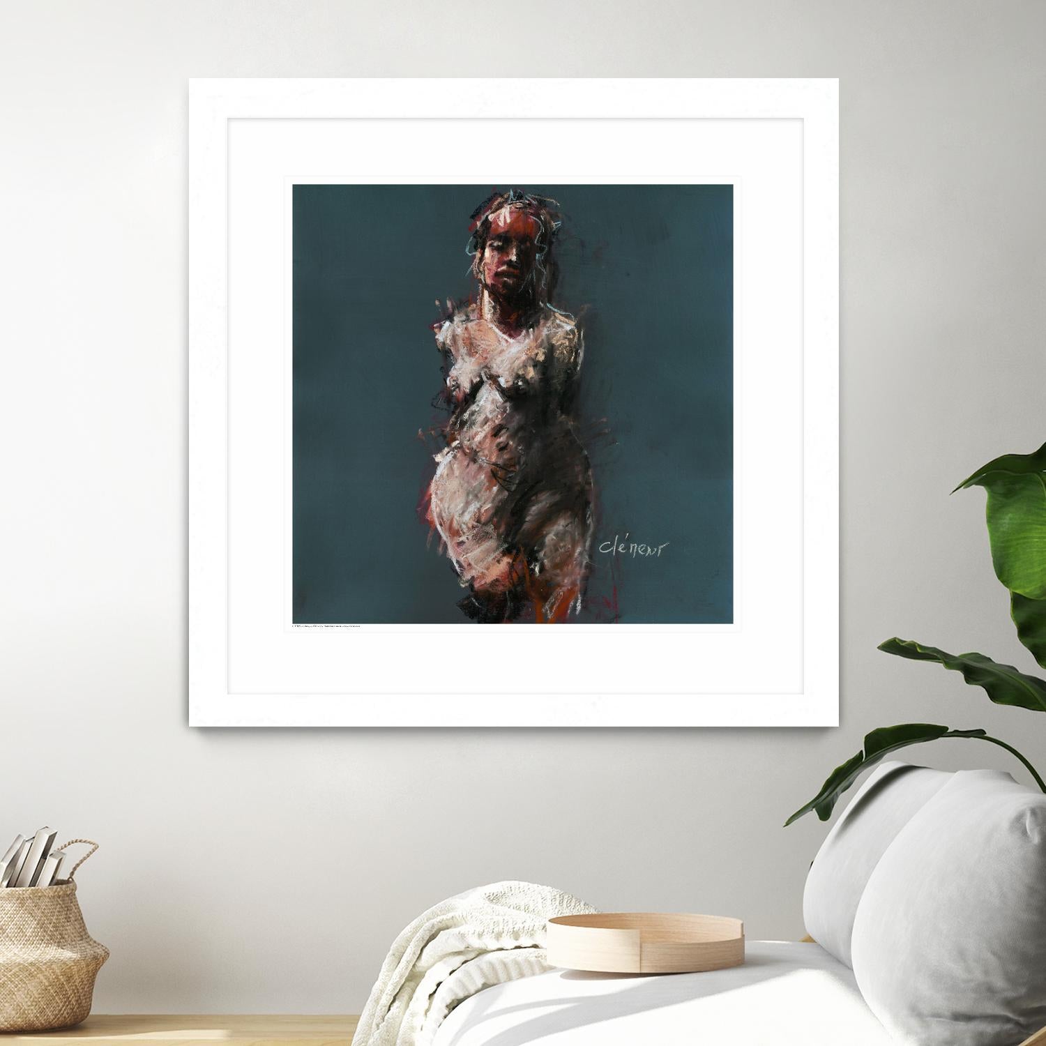 Emary by Jacques Clement on GIANT ART - beige nude