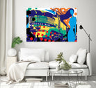 Delvautitude by Ray Lengelé on GIANT ART - blue pop art - alternative