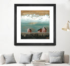 Plaine espace by Marie Claprood on GIANT ART - white landscape