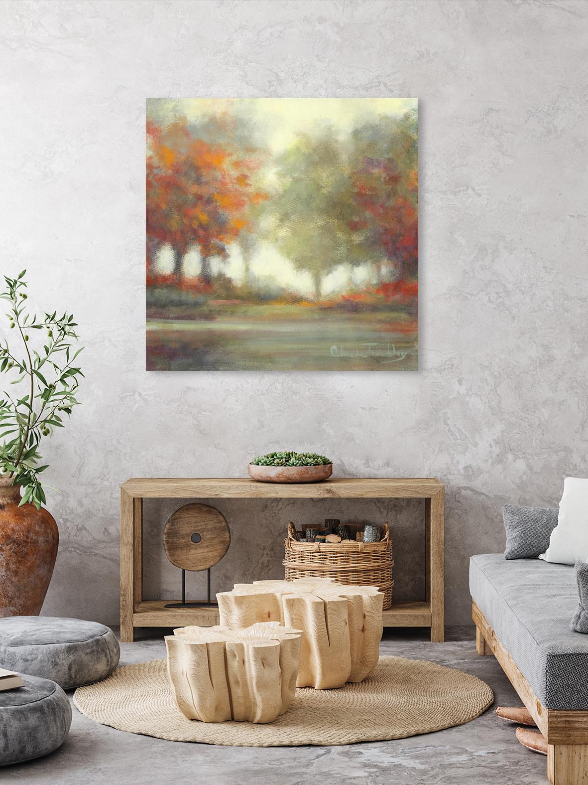 Garder le secret by Claude Tremblay on GIANT ART - orange trees québécois