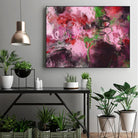 Yours softly by Doris Savard on GIANT ART - red abstract