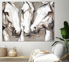 Ghosts of the past by Marie Andrée Leblond on GIANT ART - grey animals