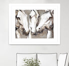 Ghosts of the past by Marie Andrée Leblond on GIANT ART - white animals artistes du québec