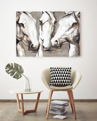 Ghosts of the past by Marie Andrée Leblond on GIANT ART - white animals artistes du québec
