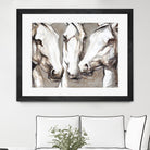 Ghosts of the past by Marie Andrée Leblond on GIANT ART - white animals artistes du québec