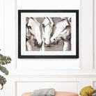 Ghosts of the past by Marie Andrée Leblond on GIANT ART - white animals artistes du québec