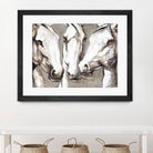 Ghosts of the past by Marie Andrée Leblond on GIANT ART - white animals artistes du québec