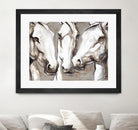 Ghosts of the past by Marie Andrée Leblond on GIANT ART - white animals artistes du québec