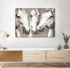 Ghosts of the past by Marie Andrée Leblond on GIANT ART - grey animals