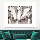 Ghosts of the past by Marie Andrée Leblond on GIANT ART - white animals artistes du québec