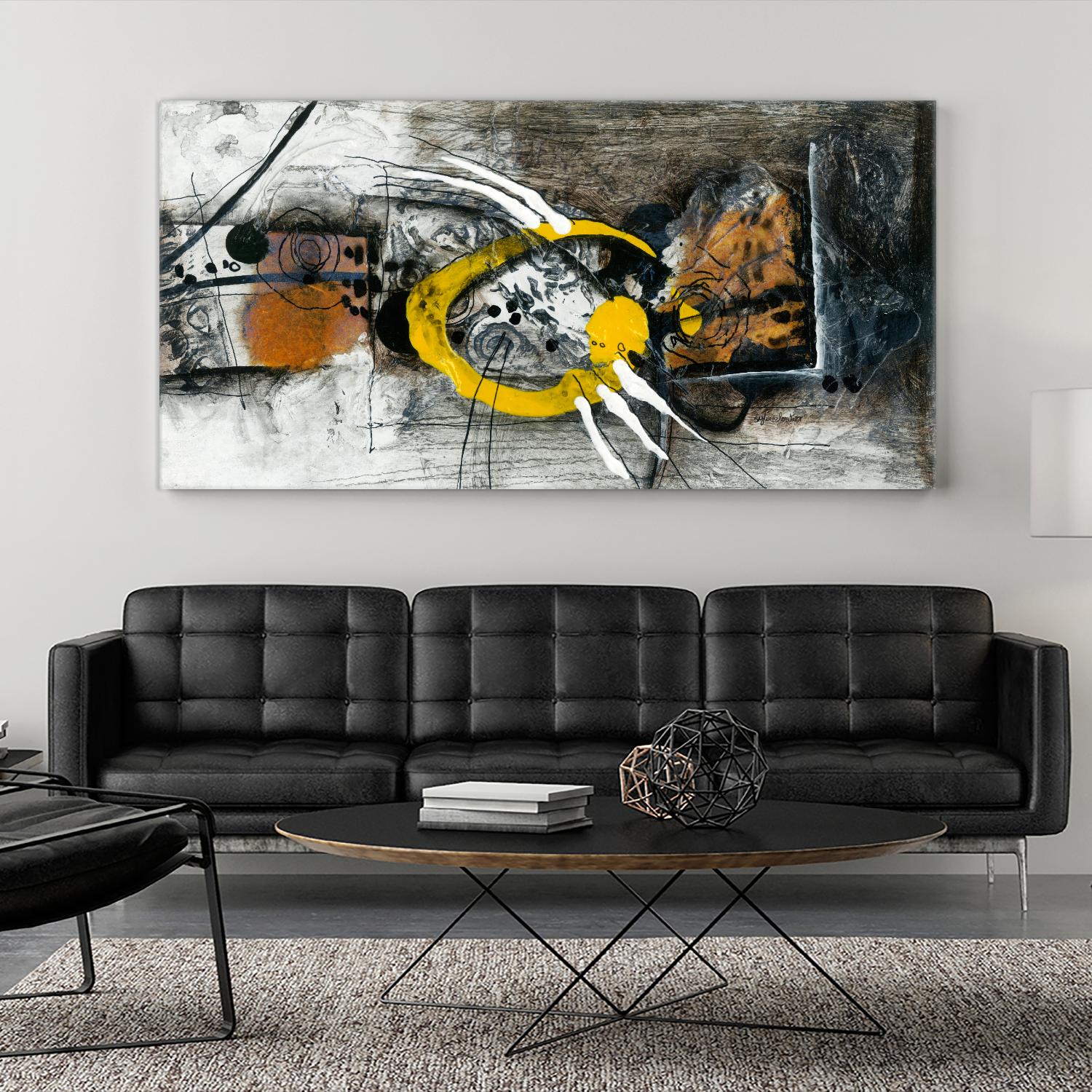 Griffé by Sylvie Cloutier on GIANT ART - grey abstract
