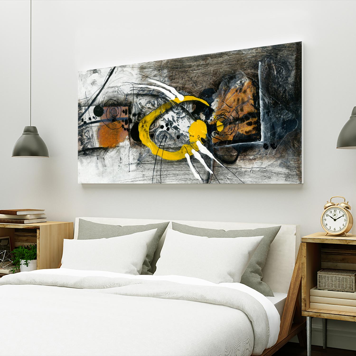 Griffé by Sylvie Cloutier on GIANT ART - grey abstract