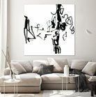 Black 5 by Diane Lambin on GIANT ART - black abstract