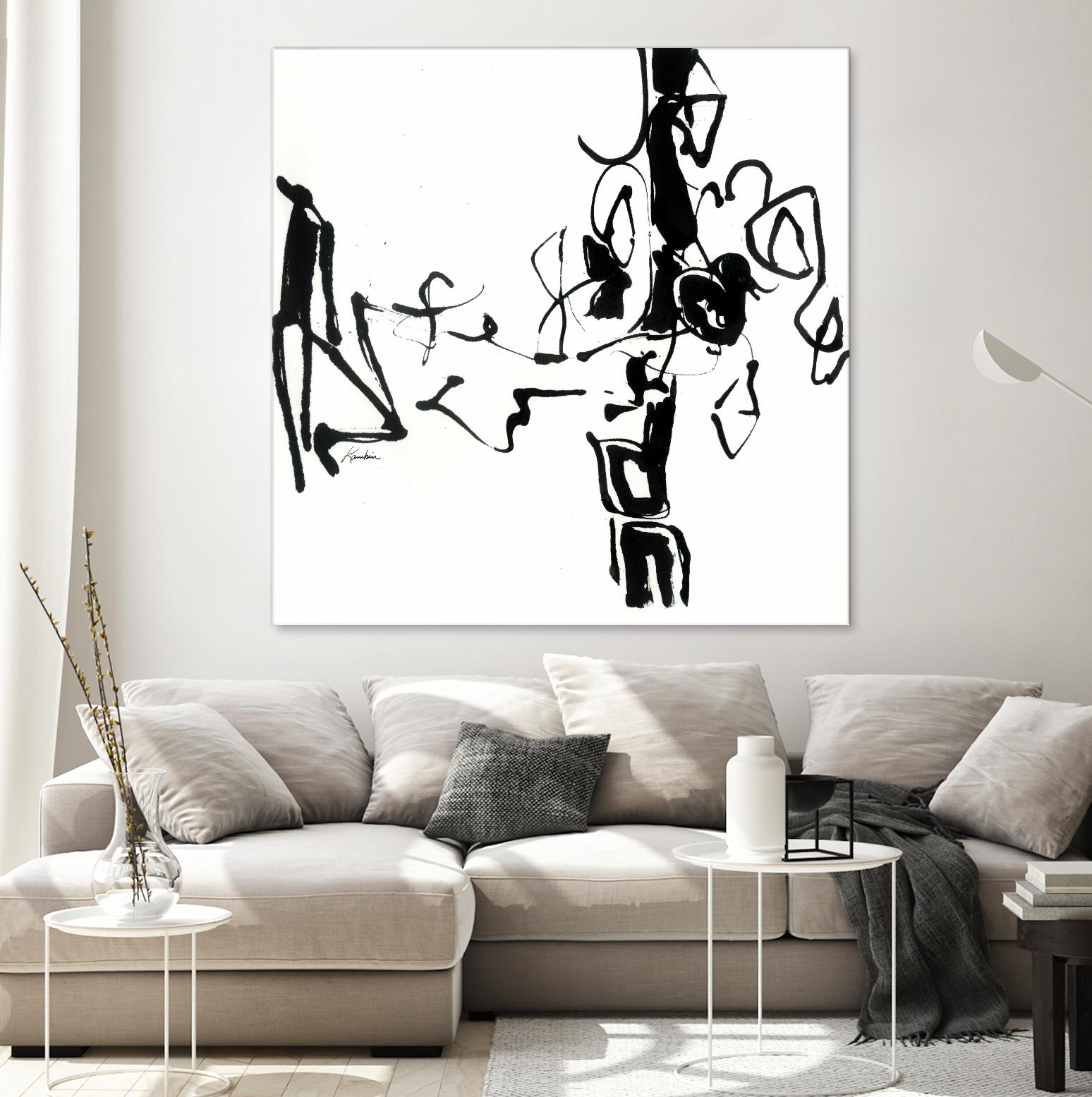 Black 5 by Diane Lambin on GIANT ART - black abstract