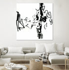Black 5 by Diane Lambin on GIANT ART - black abstract