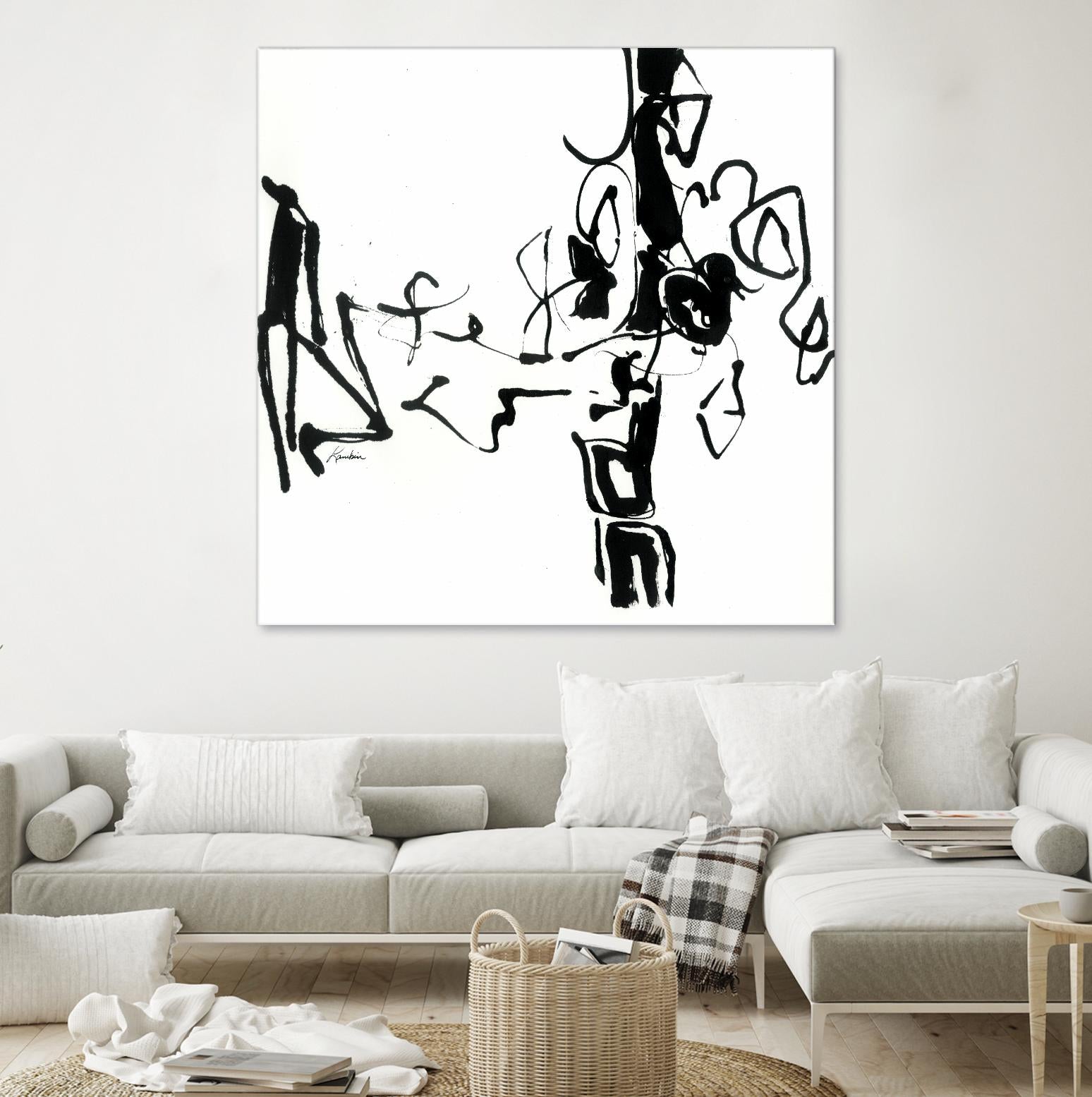 Black 5 by Diane Lambin on GIANT ART - black abstract