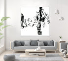 Black 5 by Diane Lambin on GIANT ART - black abstract