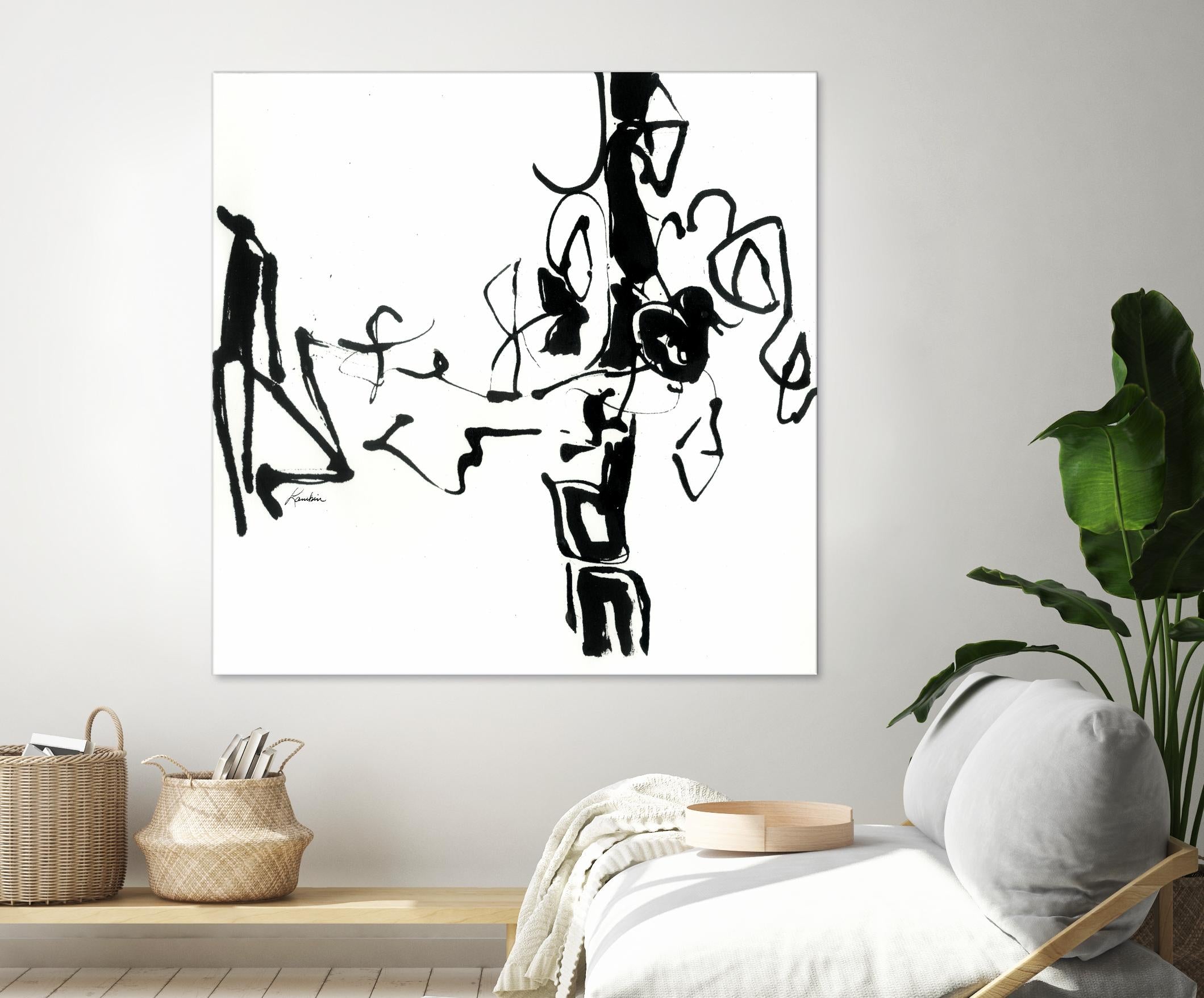 Black 5 by Diane Lambin on GIANT ART - black abstract