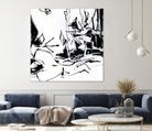 Black 6 by Diane Lambin on GIANT ART - white abstract