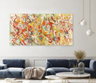 Lignes 1 by Diane Lambin on GIANT ART - red abstract