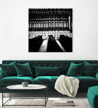 Piano V by Jean-François Dupuis on GIANT ART - white black & white piano