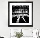 Piano V by Jean-François Dupuis on GIANT ART - white black & white piano