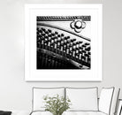 Piano VII by Jean-François Dupuis on GIANT ART - white black & white piano