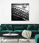 Piano VII by Jean-François Dupuis on GIANT ART - white black & white piano