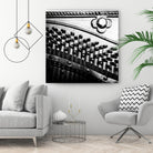 Piano VII by Jean-François Dupuis on GIANT ART - white black & white piano