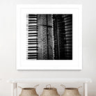 Piano VIII by Jean-François Dupuis on GIANT ART - white black & white piano key