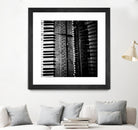 Piano VIII by Jean-François Dupuis on GIANT ART - white black & white piano key