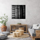 Piano VIII by Jean-François Dupuis on GIANT ART - white black & white piano key