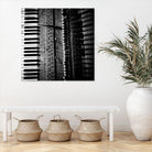 Piano VIII by Jean-François Dupuis on GIANT ART - white black & white piano key