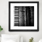 Piano VIII by Jean-François Dupuis on GIANT ART - white black & white piano key