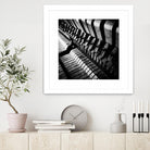 Piano XII by Jean-François Dupuis on GIANT ART - white black & white piano
