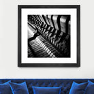 Piano XII by Jean-François Dupuis on GIANT ART - white black & white piano