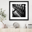 Piano XII by Jean-François Dupuis on GIANT ART - white black & white piano