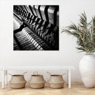Piano XII by Jean-François Dupuis on GIANT ART - white black & white piano