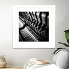 Piano XII by Jean-François Dupuis on GIANT ART - white black & white piano