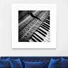 Piano XVI by Jean-François Dupuis on GIANT ART - white black & white piano