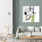 Tour de piste 4 by Sylvie Cloutier on GIANT ART - green abstract