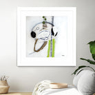 Tour de piste 4 by Sylvie Cloutier on GIANT ART - green abstract