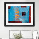 Égaiement 1 by Jacques Clement on GIANT ART - red abstract