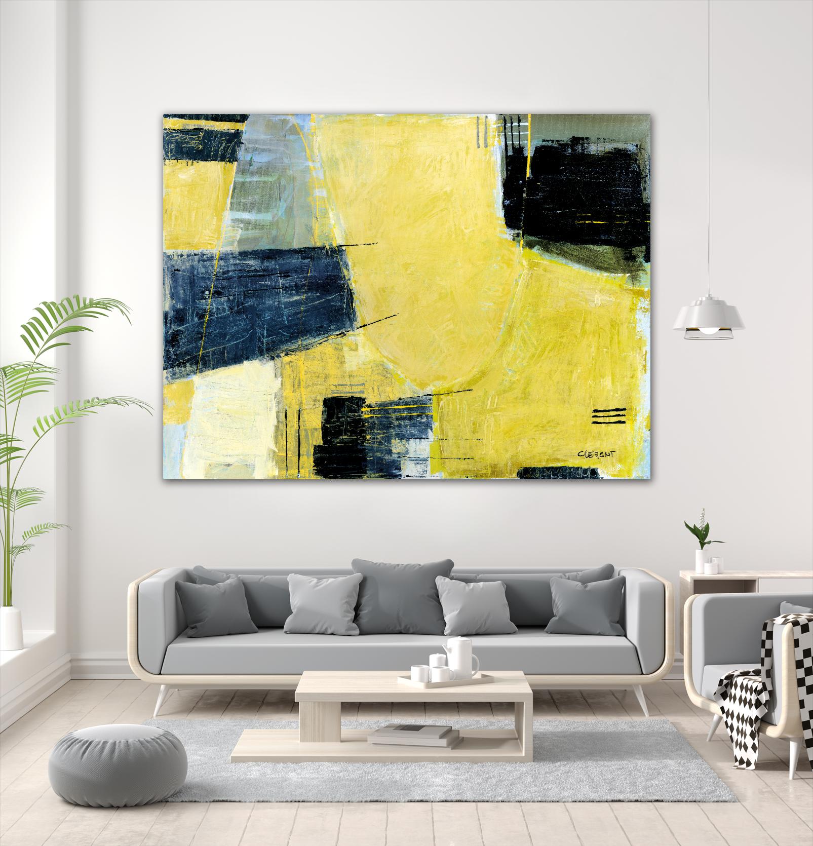 Séduction by Jacques Clement on GIANT ART - grey abstract
