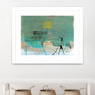 Hilarité by Jacques Clement on GIANT ART - green abstract canadien