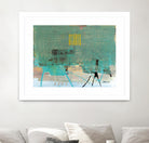 Hilarité by Jacques Clement on GIANT ART - green abstract canadien