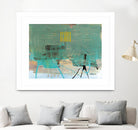 Hilarité by Jacques Clement on GIANT ART - green abstract canadien